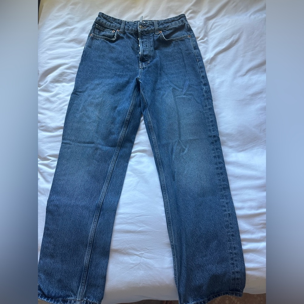 Topshop Light Blue Denim Jeans
